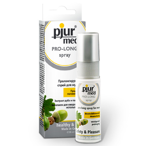 Пролонгирующий спрей с экстрактом дуба и пантенолом Pjur@med Pro-long Spray 20 мл