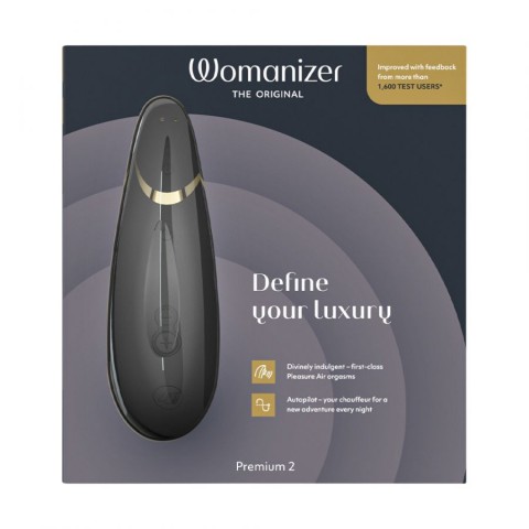 Бесконтактный клиторальный стимулятор Womanizer Classic 2,черный