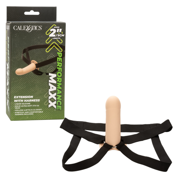 Фаллопротез из силикона Performance Maxx Extension with Harness