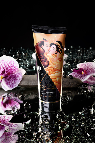 Массажный крем Shunga /миндаль/  200 мл