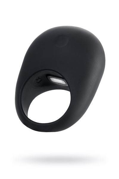 Эрекционное кольцо на пенис OIVITA, ORING PLUS, силикон,черный, 6.5 см