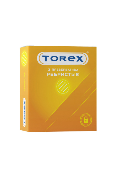 Презервативы Torex №3,ребристые