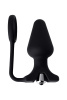 Вибровтулка анальная с кольцом Erotist, 9 СМ, Ø 3,7
