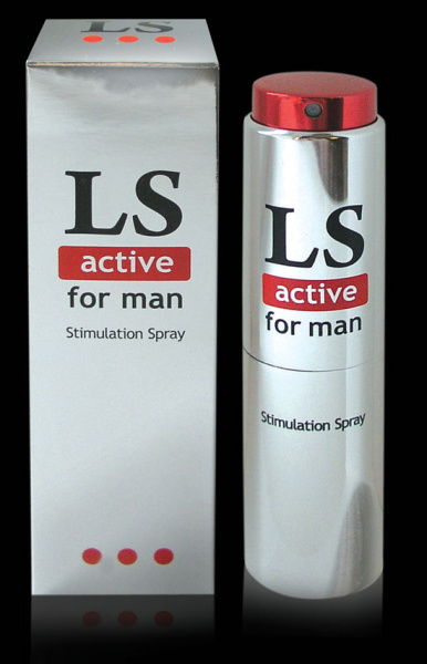 Спрей стимулирующий LOVESPRAY ACTIVE для мужчин, 18 г