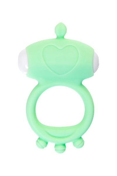 Виброкольцо на пенис TOYFA A-Toys Fowd, силикон, зеленое, Ø 2,6 см