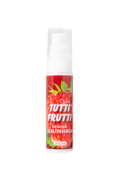 Гель ''TUTTI-FRUTTI ЗЕМЛЯНИКА'' серии ''OraLove'' 30 г.