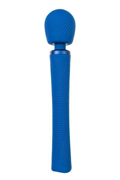 Вибромассажер Fun Factory VIM VIBRATING WAND, силикон, синий