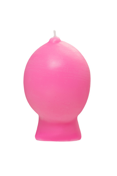 Свеча Pecado BDSM «Сиськи», розовая, 150 гр.