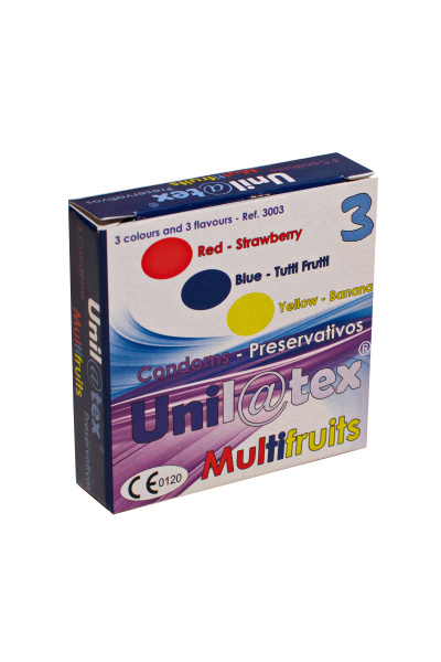 Презервативы Unilatex №3 Multifrutis 
