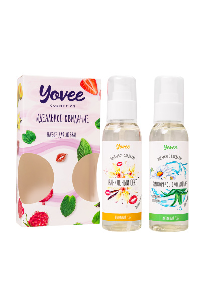 Набор гелей-смазок Yovee ""Набор для любви""«Ванильный секс»+, «Комфортное скольжение»,2х100