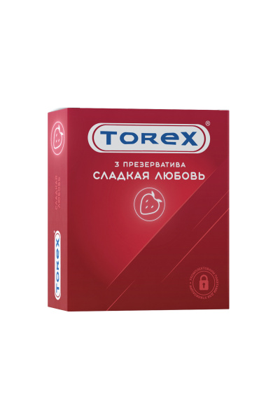 Презервативы Torex №3,сладкая любовь