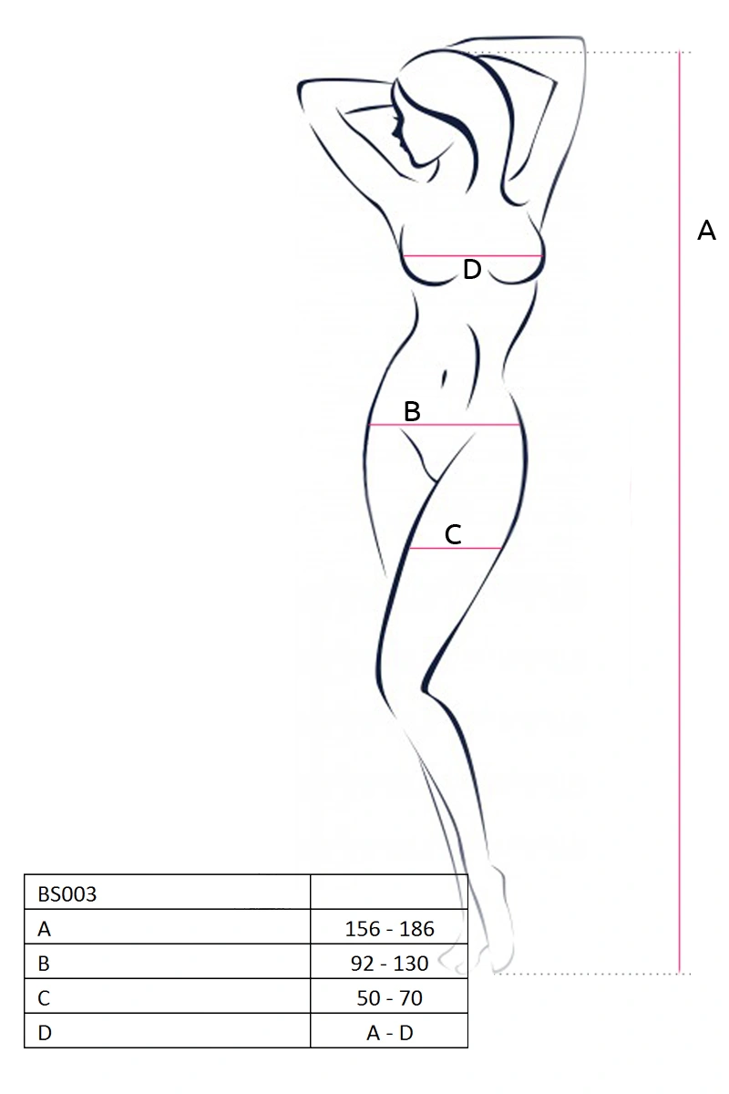 Костюм-сетка Passion Erotic line, 